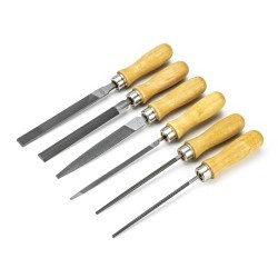 Apex® FR5022062NN File Set, 6 Piece, Bastard Cut Type