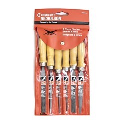 Apex® FR5022062NN File Set, 6 Piece, Bastard Cut Type