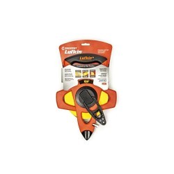 Apex® CRESCENT Lufkin® LUFFE100D Engineer's Measuring Tape, 100 ft Blade Length, 1/2 in Blade Width, Fiberglass Blade, Measuring System: Metric, Graduations: 1/10 ft, 1/100 ft