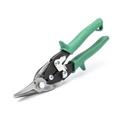 Apex® Crescent® M2R Aviation Snip, Cutting Capacity: up to 18 Gauge Low Carbon Steel, rolled steel, Compound Action Straight and Left Snip Type, Low Carbon Steel Blade, Single Material Non-Slip Handle