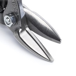 Apex® Crescent® M2R Aviation Snip, Cutting Capacity: up to 18 Gauge Low Carbon Steel, rolled steel, Compound Action Straight and Left Snip Type, Low Carbon Steel Blade, Single Material Non-Slip Handle