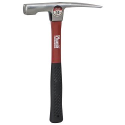 Apex® PLUMB11421 Plumb Hammer, 24 oz Head, Forged steel Head, 13 in Overall Length, Fiberglass Handle