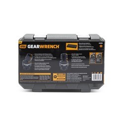 Apex Tool Group GEARWRENCH® GW84918N Universal Impact Metric Socket Set, Yes Impact Rated, Measurement System: Metric, 6 Points, 3/8 in Drive, 15 Piece, Yes Included Socket Size, Yes Drivers Included, Blow Mold Case