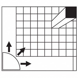 Approved Vendor ONV-180-36-PC Half Dome Mirror, Round Shape, 15-1/2 in Height