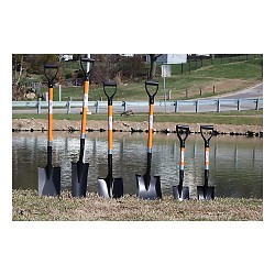 Ashman 2213568 Assorted Shovel, 10 in Blade Length, 12 in Blade Width, 10 in Handle Length
