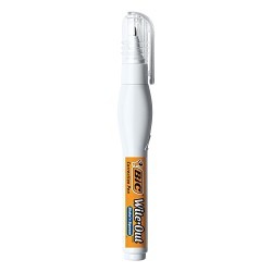 BIG KAISER 50745 Correction Pen, White, 8 mL, Petroleum Solvent Odor