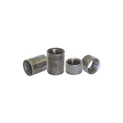 Beck® 0320199029 FIG 336 Standard Tapped Straight Full Coupling, Steel, 3 in Nominal, NPT End Style, Black Oxide, Domestic