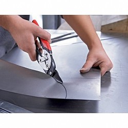 Bessey® Bessey® D29ASS-2 Snip, Cutting Capacity: 18 ga, 2 in Length of Cut, Offset-Handle Aviation Snip Type, Steel Blade, Plastic Handle, No Non-Sparking, Ergonomic Grip