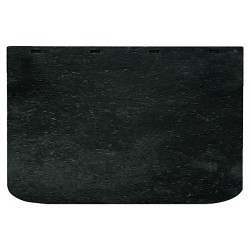 Buyers B30LP Mud Flap, 30 in Length, 24 in Width, Rubber, Black