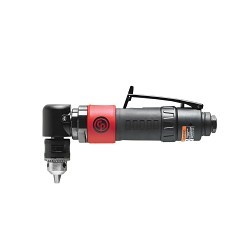 CP 8941008790 Angle Pneumatic Drill, 3/8 in Jacobs® Keyed Chuck, 0.3 hp, 25.4 cfm Air Flow, 90 psi, 8.58 in OAL, 5.3 cfm Short Run Air Consumption