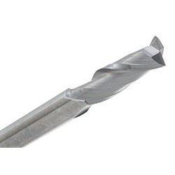 Single End Mill, 1/16 in Cutting Dia, Solid Carbide