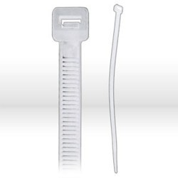 Cable Tie, 24.5 in Length, 0.35 in Width, 0.08 in Thickness, Nylon 6.6, Natural