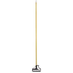 Carlisle FoodService Products Sparta® Spectrum® Quik-Release™ 4166404 Mop Handle, Fiberglass, Yellow, 60 in L