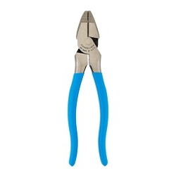 Channellock® 367 Linemen's Plier, 0.63 in Nominal Capacity, Cross-Hatch Jaw, 1.28 Length in Jaw, High Carbon Steel Jaw, 7.49 in Overall Length