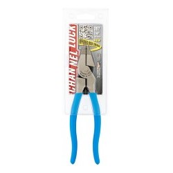 Channellock® 367 Linemen's Plier, 0.63 in Nominal Capacity, Cross-Hatch Jaw, 1.28 Length in Jaw, High Carbon Steel Jaw, 7.49 in Overall Length