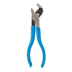 Channellock® Channellock® 424 Tongue and Groove Plier, 0.5 in Nominal Capacity, Straight Jaw, 0.33 in L Jaw, Serrated Jaw Surface, No Insulated Grip, No Non-Sparking, ANSI B107.23 Specifications Met