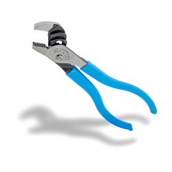 Channellock® Channellock® 424 Tongue and Groove Plier, 0.5 in Nominal Capacity, Straight Jaw, 0.33 in L Jaw, Serrated Jaw Surface, No Insulated Grip, No Non-Sparking, ANSI B107.23 Specifications Met