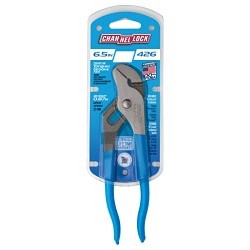 Channellock® 426 Tongue & Groove Pliers, 0.87 in Jaw Nominal Capacity, Straight Jaw, 0.81 in L Jaw, 6-1/2 in Overall Length