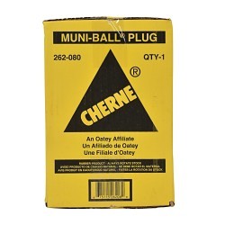 Cherne® Muni-Ball® 262080 Original Pneumatic Pipe Plug, 8 in Nominal, Natural Rubber