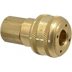 Coilhose® Coilhose® 166-150A Automatic Coupler, 1/4 in Connector, Brass