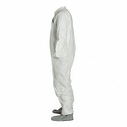 Cordova DEFENDER™ MP400XL Microporous Coverall, X-Large, White, Polypropylene