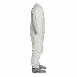 Cordova DEFENDER™ MP400XL Microporous Coverall, X-Large, White, Polypropylene