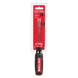 Craftsman® CMTH65082 Combo Nut Driver, Measurement System: SAE/Metric, 1/4 in, Red/Black