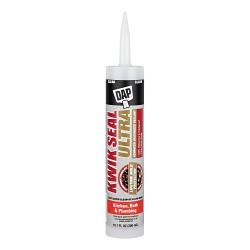 DAP® 18894 Sealant, 5.5 oz Container Size Range, Tube, White