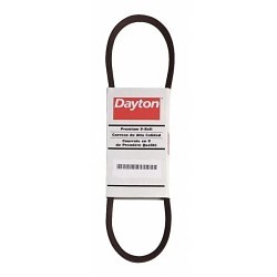 Elkay DAYTON® G2126555 V-Belt, B-Weight Section Size, 21/32 in Top Width, 91 in Outside Length, 13/32 in Thickness, Rubber/Fabric/Polyester