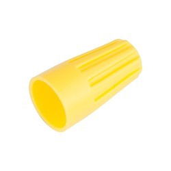 Wire Connector, Standard Winged, 22 to 10 AWG Wire, 600 to 1000 VAC, Yellow