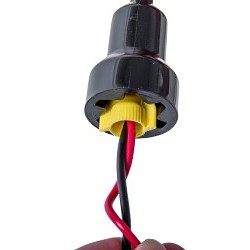 Wire Connector, Standard Winged, 22 to 10 AWG Wire, 600 to 1000 VAC, Yellow