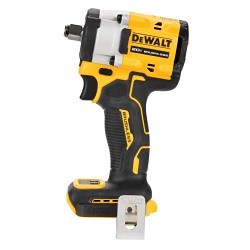 DeWALT® DCF921B Compact Cordless Impact Wrench With Hog Ring Anvil Kit, 1/2 in, 3550 ipm, 450 ft-lb Torque, 20 VDC, 5 in OAL