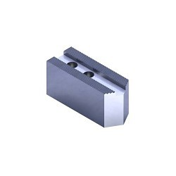 DILLON KW12P Chuck Jaw, 1.181 in Distance Between Mount Hole Centers, 0.709 in Slot Width, 5 in Jaw Length, 2 in Jaw Width