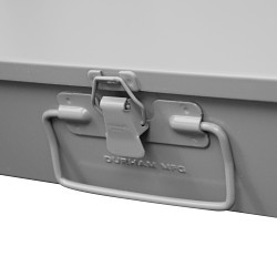 DURHAM MFG® 109-95 Compartment Box, 12 in Overall Length, 18 in Overall Width, 3 in Overall Height, 21 Drawers, Gray