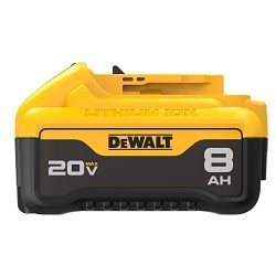 DeWALT® DCB208 Lithium Battery, 20 V Nominal, 8 Ah Nominal Capacity, Extended Capacity