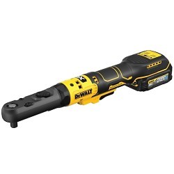 DeWALT® DCF510GE1 Sealed Head Ratchet with Powerstack™ Battery & Charger, 3/8 in, 1/2 in Drive, 75 ft-lb, 20 V, Yes Battery Included, 15 in Overall Length