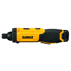 DeWALT® 8V MAX* DCF682N1 In-Line Gyroscopic Screwdriver, 1/4 in Chuck, 8 VDC, 0 to 430 rpm No-Load, Lithium-Ion Battery