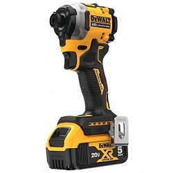 Stanley Black & Decker DeWALT® DCF850P1 Cordless Impact Driver Kit, Hex Drive, 1/4 in Drive, 1825 in-lb, 20 V, Yes Battery Included