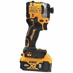 Stanley Black & Decker DeWALT® DCF850P1 Cordless Impact Driver Kit, Hex Drive, 1/4 in Drive, 1825 in-lb, 20 V, Yes Battery Included