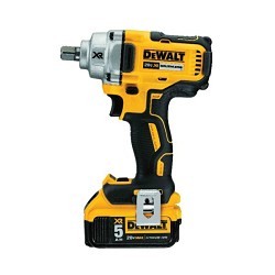 DeWALT® 20V MAX* MATRIX™ DCF894P2 Mid-Range Cordless Impact Wrench With Detent Pin Anvil, 1/2 in Straight Drive, 1500 bpm, 330 ft-lb Torque, 20 VDC, 6.95 in OAL