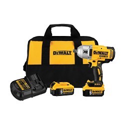 DeWALT® 20V MAX* MATRIX™ XR™ DCF899P2 Compact Cordless Impact Wrench Kit, 1/2 in Straight Drive, 700 ft-lb Torque, 20 VDC, 8-13/16 in OAL