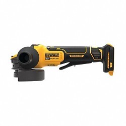 Stanley Black & Decker DeWALT® DCG416B Cordless Angle Grinder, Bare Tool, 4-1/2 or 5 in Wheel Dia, 20 V, Lithium-Ion Battery, Type 27 For Wheel Type, Paddle Switch