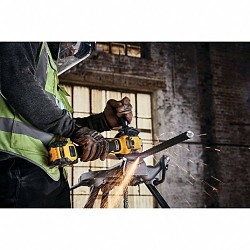 Stanley Black & Decker DeWALT® DCG416B Cordless Angle Grinder, Bare Tool, 4-1/2 or 5 in Wheel Dia, 20 V, Lithium-Ion Battery, Type 27 For Wheel Type, Paddle Switch
