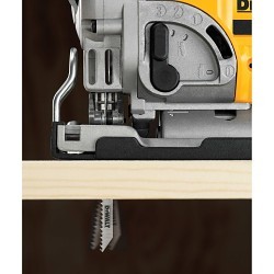 DeWALT® DCS331M1 20V MAX* XR® Cordless Jig Saw Kit, Orbital Stroke Type, T-Shank For Blade Shank Type, 12 in Overall Length, Battery, Charger, Soft Case