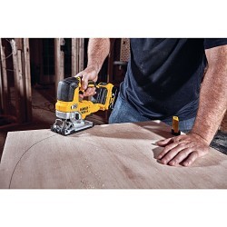 DeWALT® DCS334B 20V MAX* XR® Lithium-Ion Battery  Cordless Jig Saw, Orbital Stroke Type, T-Shank For Blade Shank Type, 9-1/4 in Overall Length, Bare Tool