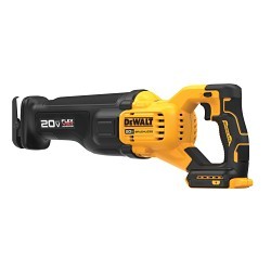Stanley Black & Decker DeWALT® DCS386B Cordless Reciprocating Saw, 1-1/8 in Stroke, 0 - 3000 spm, 20 V, No Battery Included