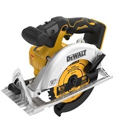 DeWALT® DCS565B 20V MAX* XR® Cordless Circular Saw, 6-1/2 in Dia Blade, 5/8 in Arbor, Bare Tool