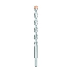 Black+Decker® DW5244 2-Cutter Premium Percussion Masonry Drill Bit, 3/4 in Drill Bit, 1/2 in Round with 3-Flat Shank, 4 in D Cutting, Carbide Cutting Edge, 6 in OAL