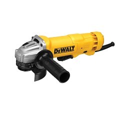 DeWALT® DWE402 Small Angle Grinder, 4-1/2 in Dia Wheel, 5/8-11 Arbor/Shank, 120 VAC, For Wheel: Quick-Change™, Yellow, Yes, Lock-On Paddle Switch