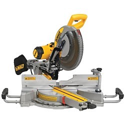 DeWALT® DWS780 Sliding Compound Miter Saw, 12 in Dia Blade, 5/8  in & 1 in Arbor, 40T Carbide Blade, Corded